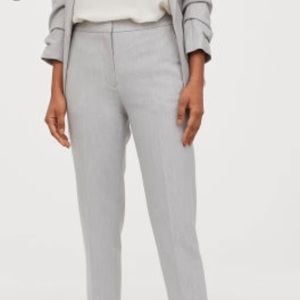H&M slim coupe etroite dress pants (grey)